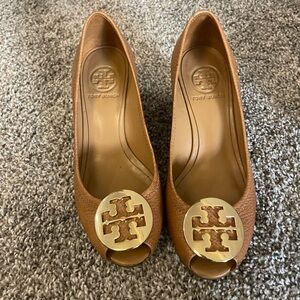 Tory Burch wedge pumps